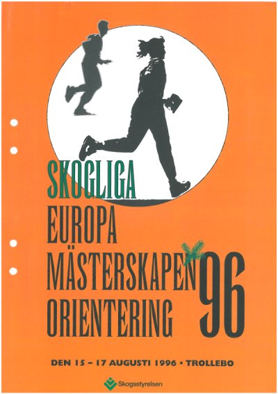 Flyer of 3th EFOL Sweden 1996